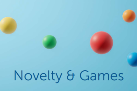 EOFY novelty and games category